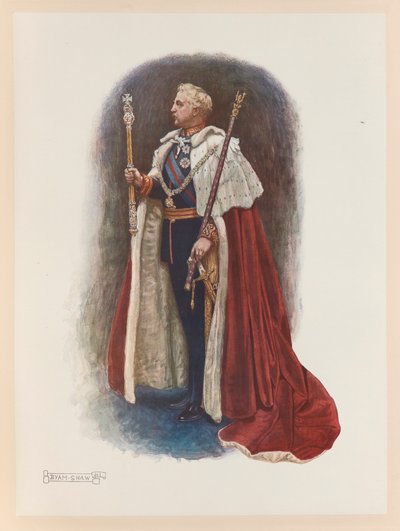 VII. Edward király koronázása alkotó: John Byam Liston Shaw