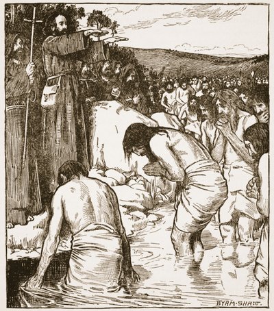 The Baptism at Tara, illusztráció a 