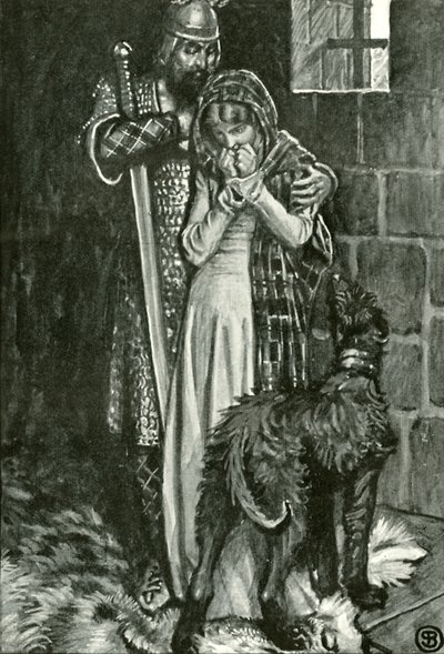 Várj rám hét évet, kedves feleségem alkotó: John Byam Liston Shaw