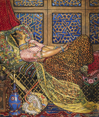 Zira: fogságban (wc papíron) alkotó: John Byam Liston Shaw