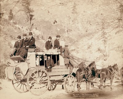 Az Old West Deadwood Stagecoach alkotó: John C. H. Grabill