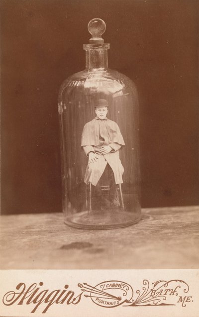 Man in Bottle, kb. 1888. alkotó: John C. Higgins