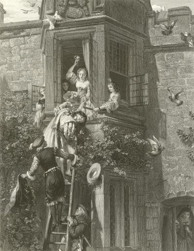 Támadás és védelem alkotó: John Callcott Horsley