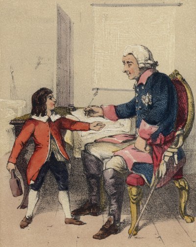 Nagy Frigyes és unokaöccse alkotó: John Callcott Horsley