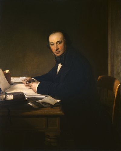 Isambard Kingdom Brunel (1806-59) (olaj, vászon) alkotó: John Callcott Horsley