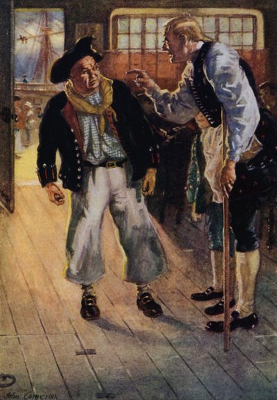 A Treasure Island illusztrációja alkotó: John Cameron