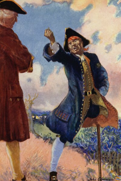 A Treasure Island illusztrációja alkotó: John Cameron