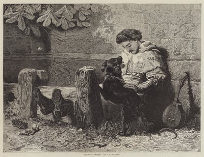 Az egyetlen barátja alkotó: John Charles Dollman