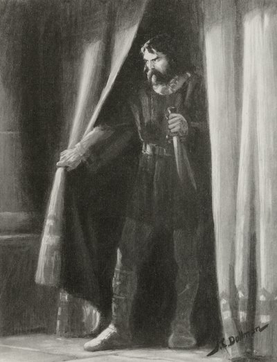 Macbeth (mélynyomás) alkotó: John Charles Dollman