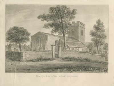 Alton templom: szépia rajz, 1841 alkotó: John Chessell Buckler