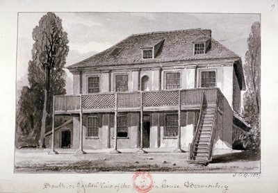 Jamaica House, Cherry Garden Street, Bermondsey, London, 1827 alkotó: John Chessell Buckler