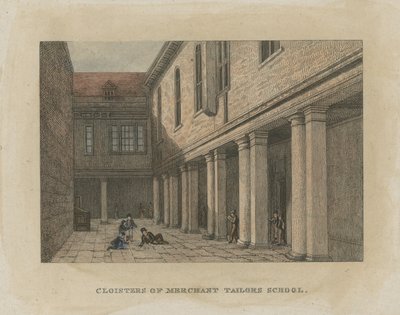 Kereskedő szabók iskolája alkotó: John Chessell Buckler