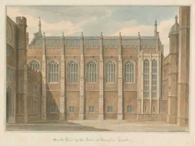 Middlesex – Hampton Court, 1811 alkotó: John Chessell Buckler