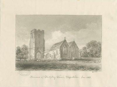 Rugeley templom alkotó: John Chessell Buckler