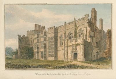 Sussex - Cowdray House alkotó: John Chessell Buckler
