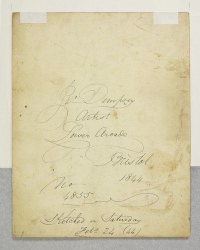 Fiatal portréja, fordítva alkotó: John Church Dempsey