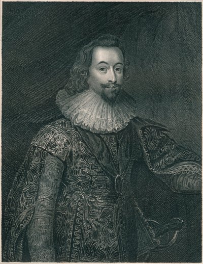 George Villiers, Buckingham hercege, 1620-as évek, 19. század eleje-közepe. alkotó: John Cochran