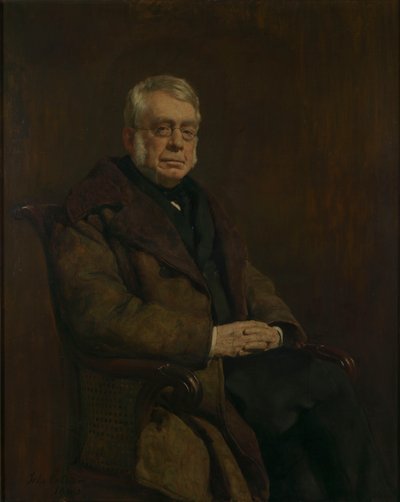 Sir George Biddell Airy portréja alkotó: John Collier