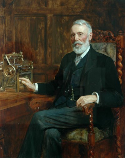 The Right Honorable Samuel Cunliffe Lister (Baron Masham of Swinton), 1901 alkotó: John Collier