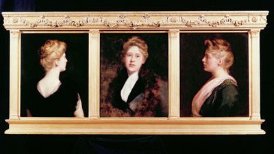 Háromszoros női portré alkotó: John Collier