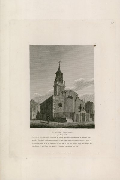 Szent Mihály, Bassishaw alkotó: John Coney
