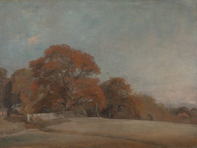 Egy őszi táj East Bergholtban, 1805 és 1808 között. alkotó: John Constable