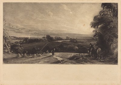 Őszi naplemente alkotó: John Constable