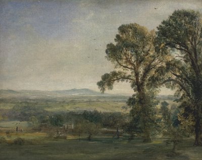 Bardon Hill, Coleorton Hall, kb. 1823. alkotó: John Constable