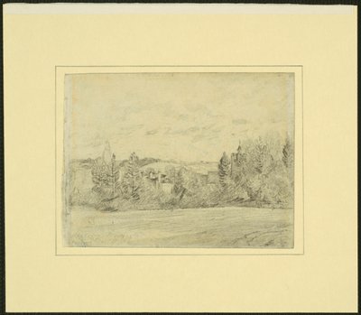 Binfield parókia és templom, Berkshire alkotó: John Constable