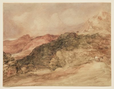 Bow Fell és a Langdale Pikes alkotó: John Constable