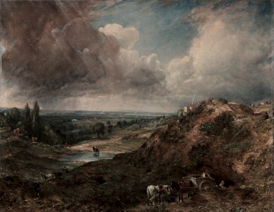 Branch Hill Pond, Hampstead, 1828. alkotó: John Constable