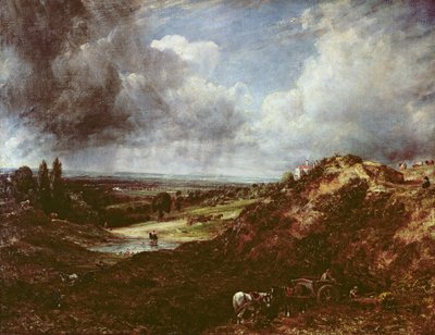 Branch Hill Pond, Hampstead Heath, 1828 alkotó: John Constable
