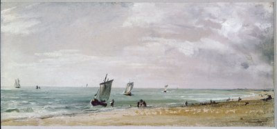 Brighton Beach (olaj, vászon alkotó: John Constable