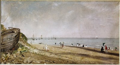 Brighton Beach (olaj, vászon alkotó: John Constable