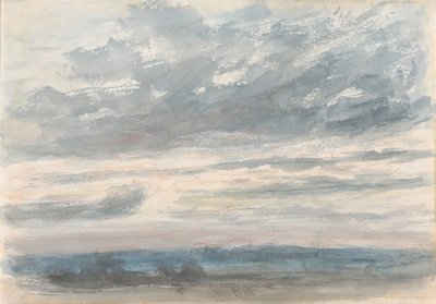 Felhőtanulmány, 1830-35. alkotó: John Constable