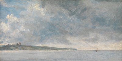 Tengerparti jelenet sziklákkal alkotó: John Constable