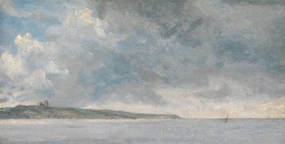 Tengerparti jelenet sziklákkal, kb. 1814. alkotó: John Constable