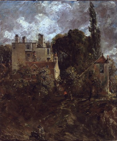 Az admirális háza Hampsteadben, „The Grove” néven alkotó: John Constable