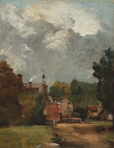 East Bergholt templom alkotó: John Constable