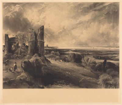 Hadleigh kastélya (Nagy tábla) alkotó: John Constable