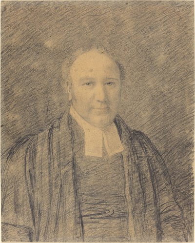 Egy pap félalakos portréja alkotó: John Constable