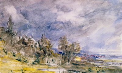 Hampstead Heath a Well Walk közelében, 1834 alkotó: John Constable