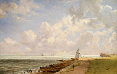 Harwich világítótorony (olaj, vászon) alkotó: John Constable