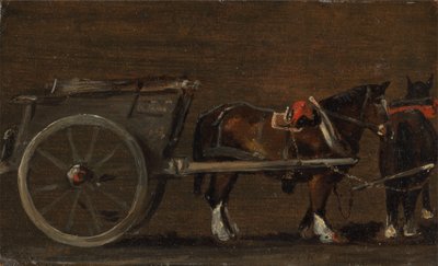 Ló és szekér, kb. 1814. alkotó: John Constable