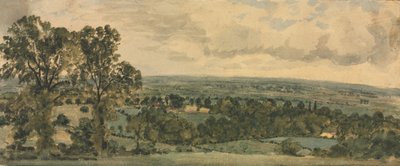 Tájkép. alkotó: John Constable