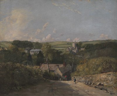 Osmington Village, 1816-1817. alkotó: John Constable