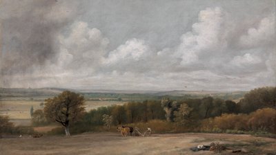 Szántó jelenet Suffolkban alkotó: John Constable