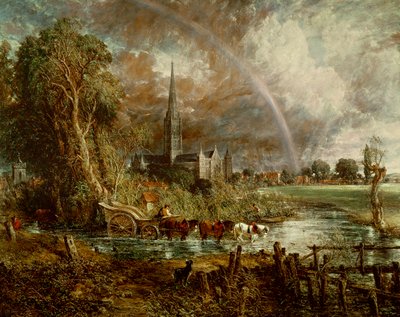 Salisbury Cathedral From the Meadows, 1831 (a részletekért lásd: 188984-188985) alkotó: John Constable