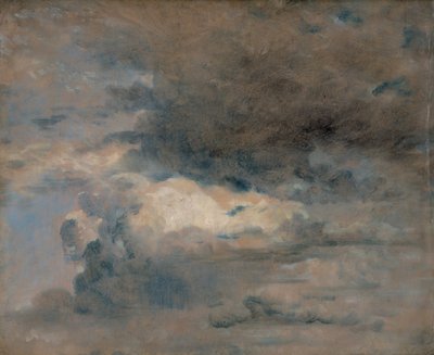 Tanulmány a felhőkről – Este, 1822. augusztus 31. alkotó: John Constable