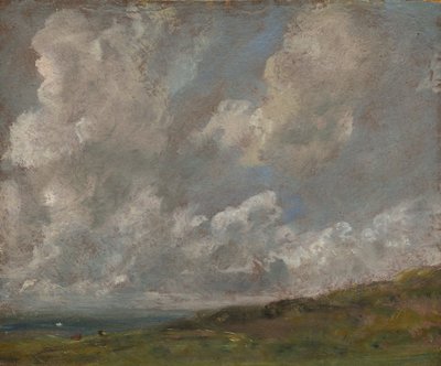 Tanulmány a felhőkről egy táj felett, 1821-22 körül alkotó: John Constable